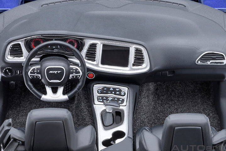 AUTOart 2022 Dodge Challenger SRT Jailbreak Indigo Blue 1:18