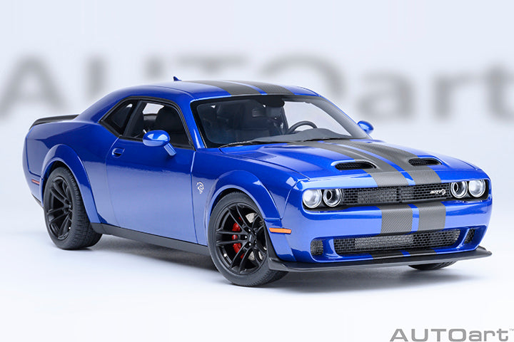 AUTOart 2022 Dodge Challenger SRT Jailbreak Indigo Blue 1:18