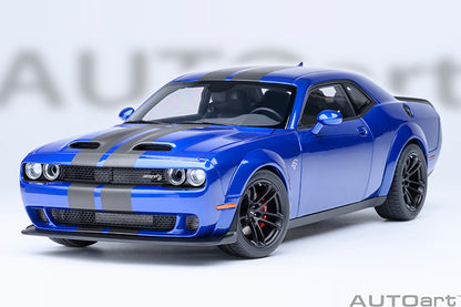 AUTOart 2022 Dodge Challenger SRT Jailbreak Indigo Blue 1:18