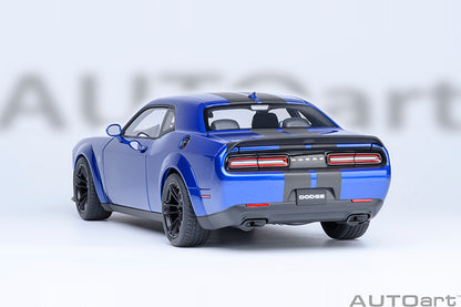 AUTOart 2022 Dodge Challenger SRT Jailbreak Indigo Blue 1:18