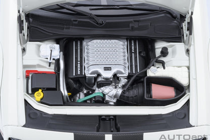 AUTOart 2023 Dodge Challenger SRT Super Stock Knuckle White 1:18