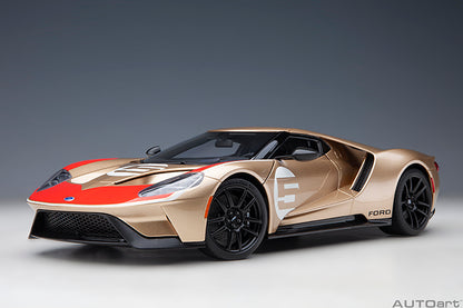 AUTOart Ford GT Heritage Edition #5 Holman Moody Gold 1:18