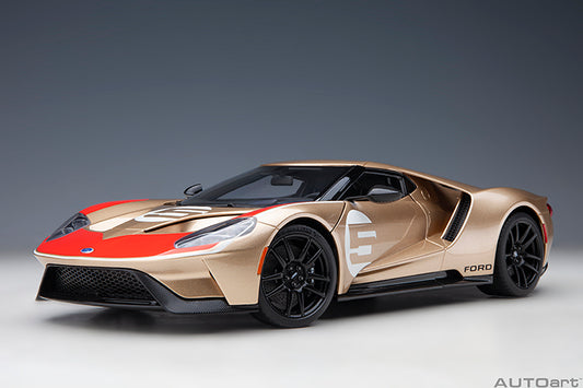AUTOart Ford GT Heritage Edition #5 Holman Moody Gold 1:18