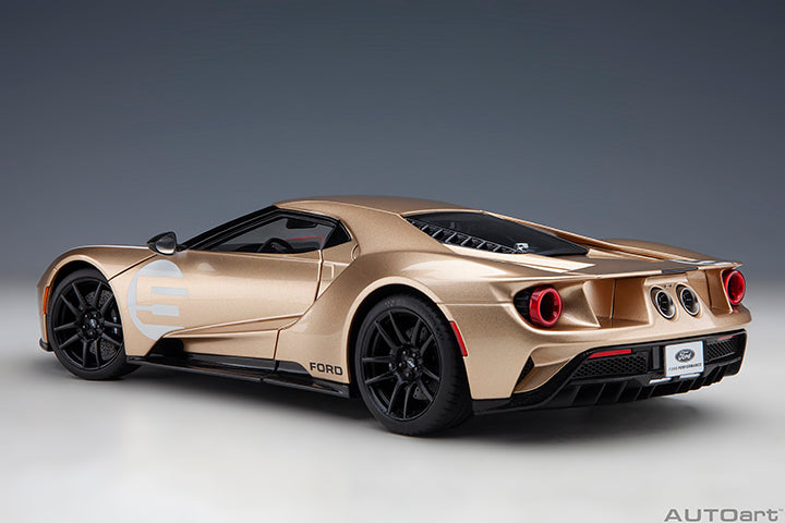 AUTOart Ford GT Heritage Edition #5 Holman Moody Gold 1:18