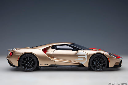 AUTOart Ford GT Heritage Edition #5 Holman Moody Gold 1:18
