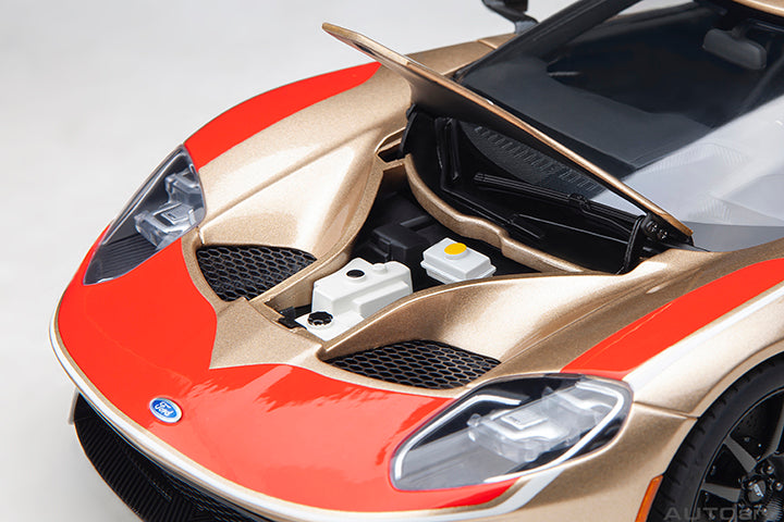 AUTOart Ford GT Heritage Edition #5 Holman Moody Gold 1:18