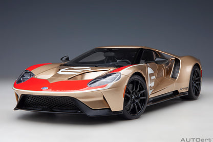 AUTOart Ford GT Heritage Edition #5 Holman Moody Gold 1:18