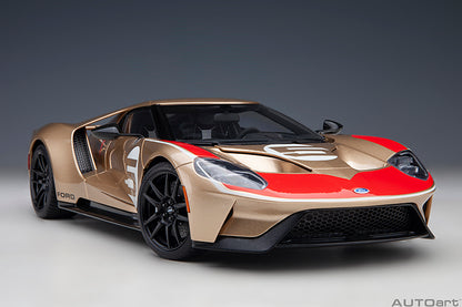 AUTOart Ford GT Heritage Edition #5 Holman Moody Gold 1:18