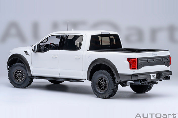 AUTOart 2019 Ford F-150 Raptor Supercrew Oxford White 1:18