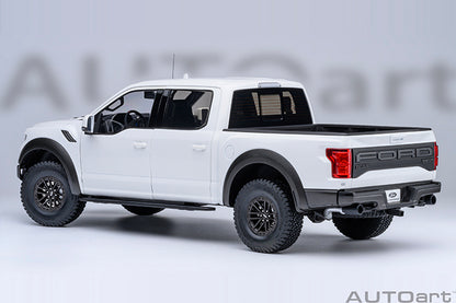 AUTOart 2019 Ford F-150 Raptor Supercrew Oxford White 1:18