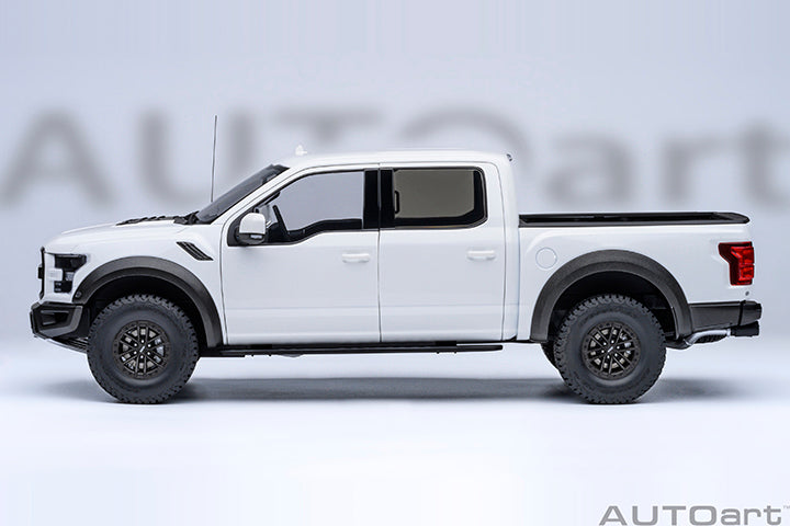 AUTOart 2019 Ford F-150 Raptor Supercrew Oxford White 1:18