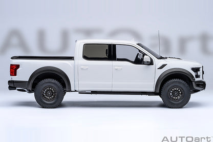 AUTOart 2019 Ford F-150 Raptor Supercrew Oxford White 1:18