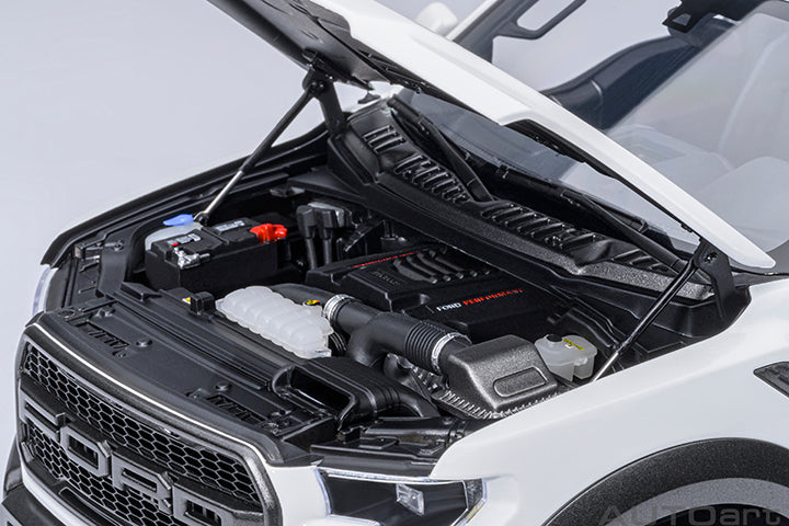 AUTOart 2019 Ford F-150 Raptor Supercrew Oxford White 1:18