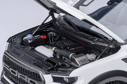 AUTOart 2019 Ford F-150 Raptor Supercrew Oxford White 1:18