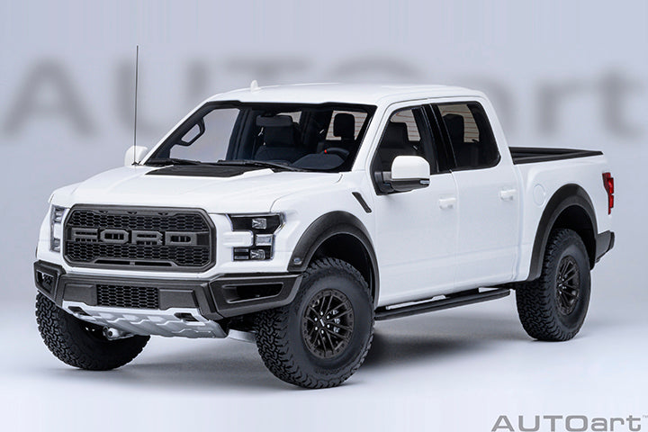 AUTOart 2019 Ford F-150 Raptor Supercrew Oxford White 1:18