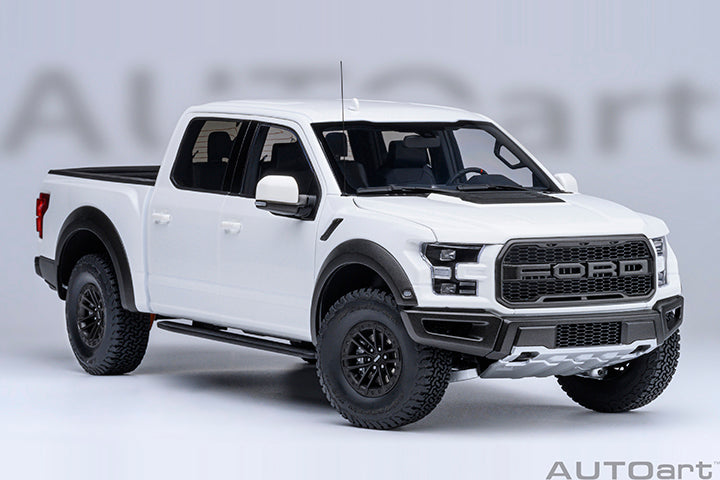 AUTOart 2019 Ford F-150 Raptor Supercrew Oxford White 1:18