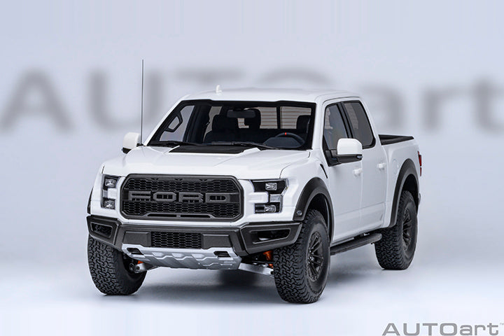 AUTOart 2019 Ford F-150 Raptor Supercrew Oxford White 1:18