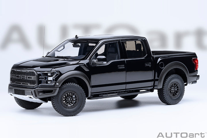 AUTOart 2019 Ford F-150 Raptor Supercrew Agate Black 1:18