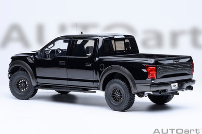 AUTOart 2019 Ford F-150 Raptor Supercrew Agate Black 1:18
