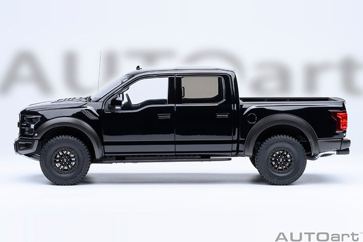 AUTOart 2019 Ford F-150 Raptor Supercrew Agate Black 1:18