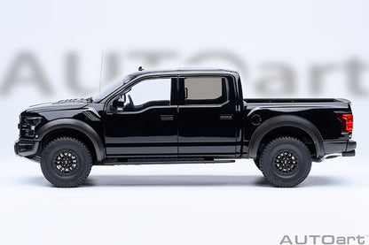 AUTOart 2019 Ford F-150 Raptor Supercrew Agate Black 1:18