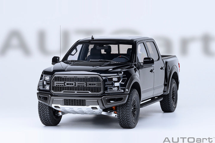 AUTOart 2019 Ford F-150 Raptor Supercrew Agate Black 1:18