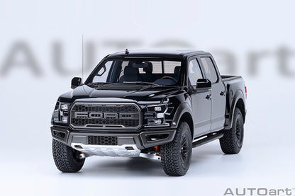 AUTOart 2019 Ford F-150 Raptor Supercrew Agate Black 1:18