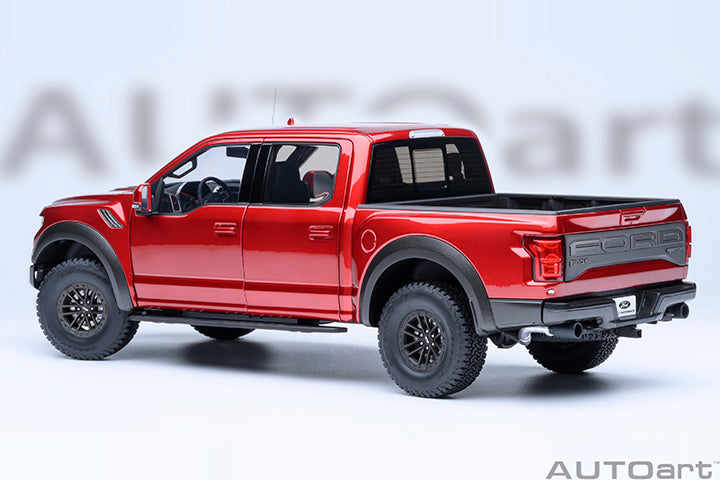 AUTOart 2019 Ford F-150 Raptor Supercrew Ruby Red 1:18