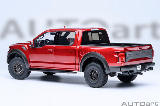 AUTOart 2019 Ford F-150 Raptor Supercrew Ruby Red 1:18