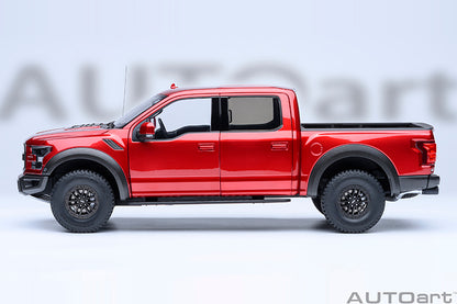 AUTOart 2019 Ford F-150 Raptor Supercrew Ruby Red 1:18