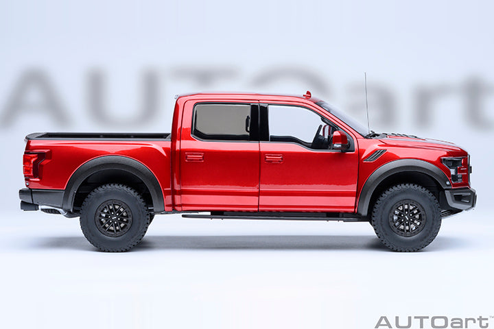 AUTOart 2019 Ford F-150 Raptor Supercrew Ruby Red 1:18