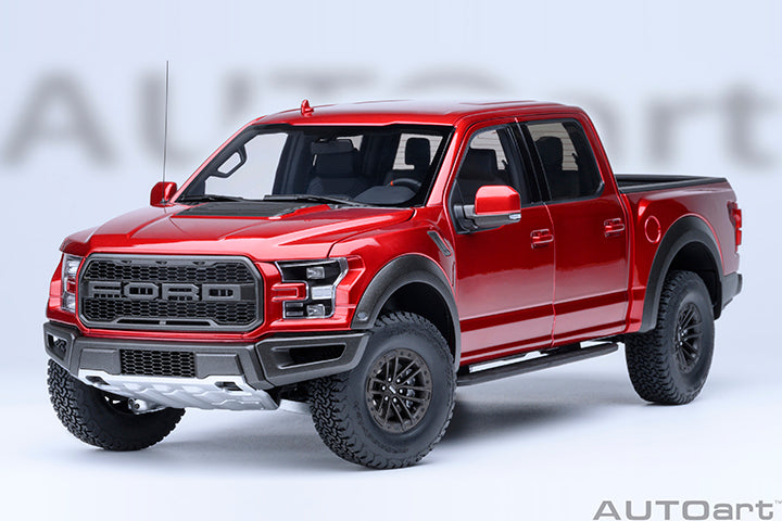 AUTOart 2019 Ford F-150 Raptor Supercrew Ruby Red 1:18