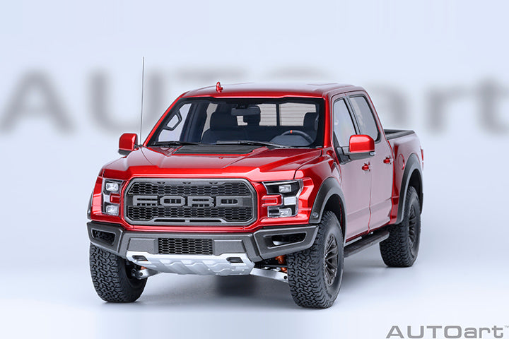 AUTOart 2019 Ford F-150 Raptor Supercrew Ruby Red 1:18