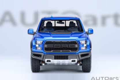 AUTOart 2019 Ford F-150 Raptor Supercrew Velocity Blue 1:18
