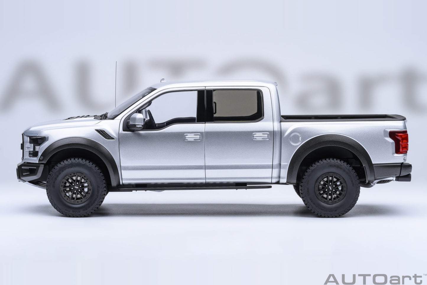 AUTOart 2019 Ford F-150 Raptor Supercrew Ingot Silver 1:18