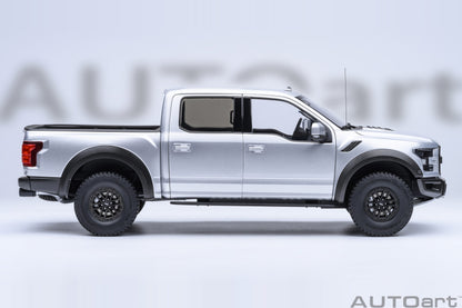 AUTOart 2019 Ford F-150 Raptor Supercrew Ingot Silver 1:18