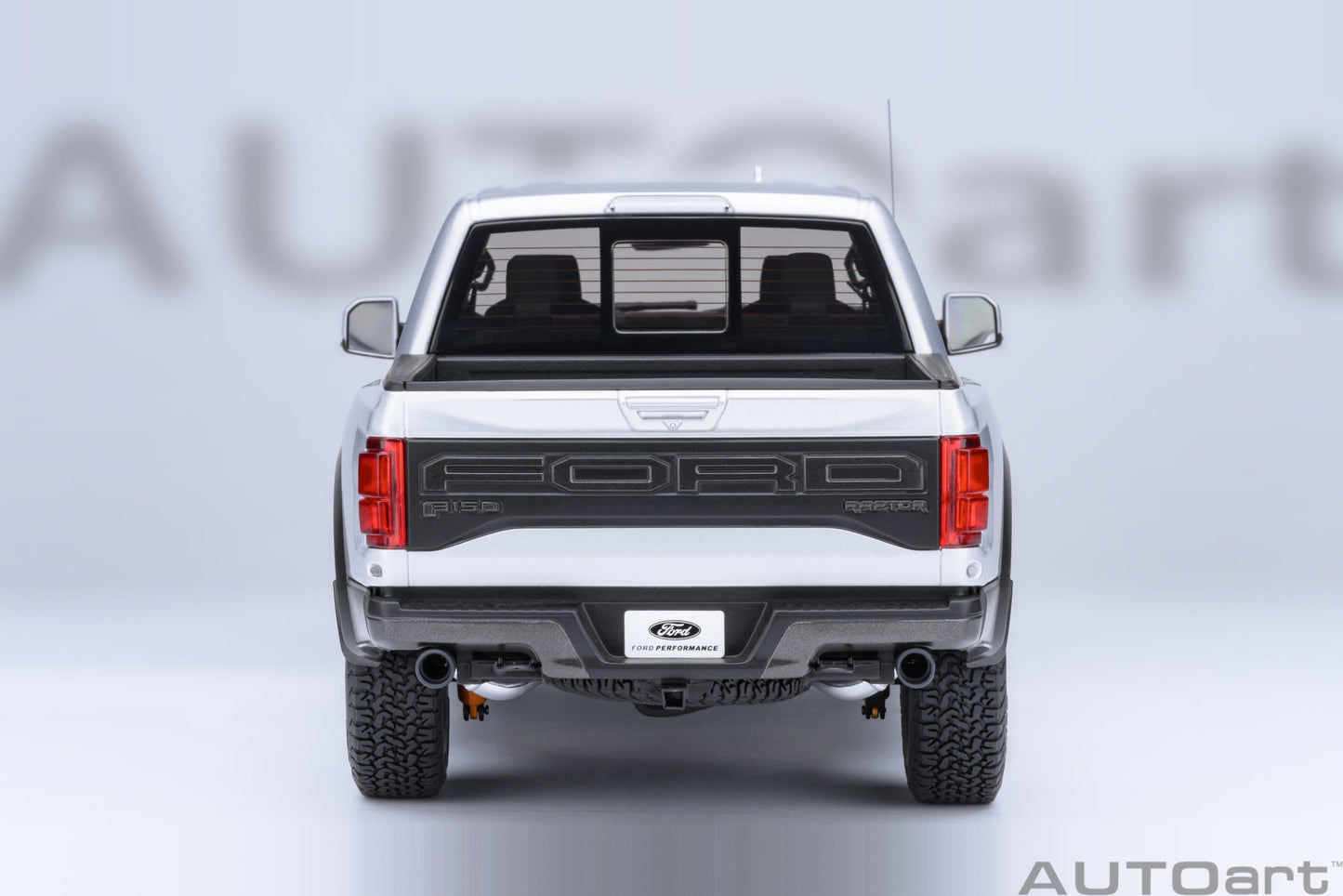 AUTOart 2019 Ford F-150 Raptor Supercrew Ingot Silver 1:18