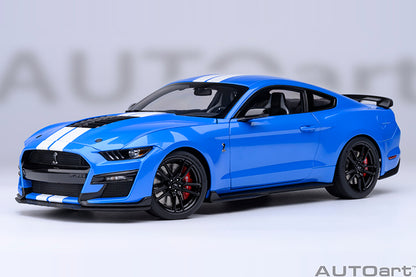 AUTOart Ford Shelby Mustang GT500 Grabber Blue 1:18