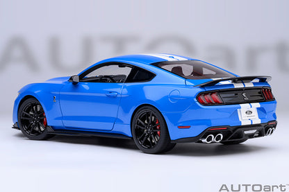 AUTOart Ford Shelby Mustang GT500 Grabber Blue 1:18