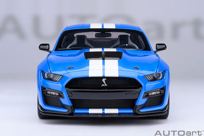 AUTOart Ford Shelby Mustang GT500 Grabber Blue 1:18