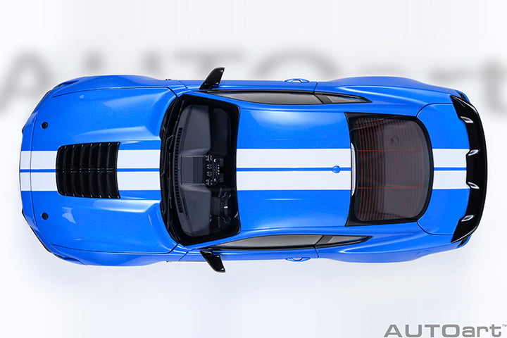 AUTOart Ford Shelby Mustang GT500 Grabber Blue 1:18