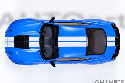 AUTOart Ford Shelby Mustang GT500 Grabber Blue 1:18
