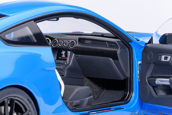 AUTOart Ford Shelby Mustang GT500 Grabber Blue 1:18 – STM Diecast