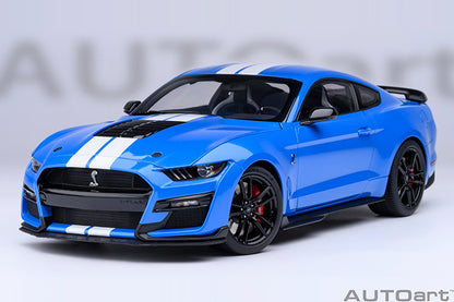 AUTOart Ford Shelby Mustang GT500 Grabber Blue 1:18