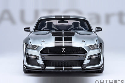 AUTOart Ford Shelby Mustang GT500 Iconic Silver 1:18