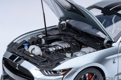 AUTOart Ford Shelby Mustang GT500 Iconic Silver 1:18