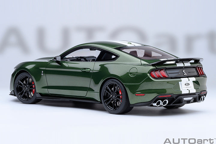 AUTOart Ford Shelby Mustang GT500 Eruption Green 1:18 – STM Diecast