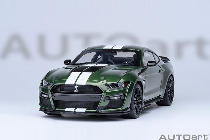 AUTOart Ford Shelby Mustang GT500 Eruption Green 1:18 – STM Diecast
