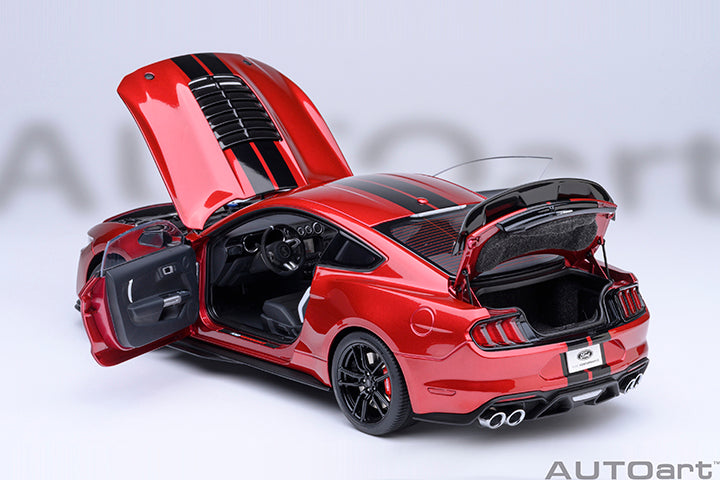 1/18 Ford Shelby マスタング GT500 AUTOart AUTOart Ford Shelby Mustang GT500 Rapid Red 1:18 – STM Diecast