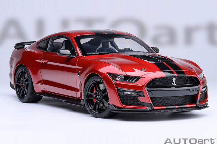 AUTOart Ford Shelby Mustang GT500 Rapid Red 1:18
